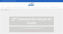 Desktop Screenshot of eaaargentina.org