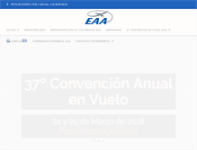 Tablet Screenshot of eaaargentina.org